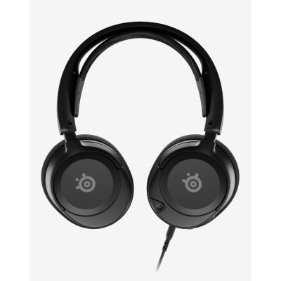 5. SteelSeries Arctis Nova 1 Black PC HeadphonesRefurbished