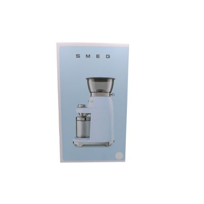 11. Smeg CGF03WHEU Coffee Grinder 150 W White