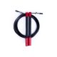 5. Aluminum skipping rope with bearings, 3 meters | red | SK54