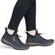 6. Rieker N32G3-14 comfortable navy blue waterproof women's shoes