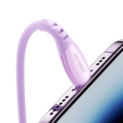 6. Joyroom S-A59 Vibrant Series 60W USB-C - USB-C Cable 1.2m - Purple