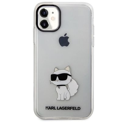 10. Karl Lagerfeld Ikonik Choupette Case for iPhone 11 / Xr - Transparent