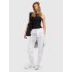 3. Women's slim ribbed knit top 4F 4FRAW25TSLEF310-20S