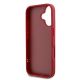7. Karl Lagerfeld Diagonal Quilted Script iPhone 16 Case - Red