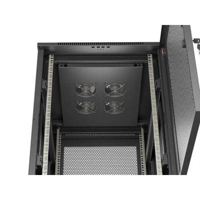 51. LANBERG FLOOR CABINET 19" 18U 600X800 BLACK
