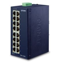PLANET ISW-1600T Network Links Unmanaged Fast Ethernet (10/100) Blue