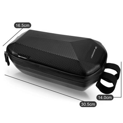 23. Wozinsky Waterproof Scooter Handlebar Bag, Scooter Bag, 4 L, Black (WSB2BK)