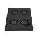 3. Fan panel 19" Extralink EX.14718 4 fans, for free-standing cabinets, with thermostat