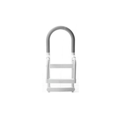 2. Rounded Bathtub Grab Bar with Non-Slip Handle