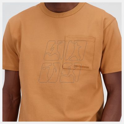 4. New Balance Athletics Nature State M T-shirt NBMT23567TOB