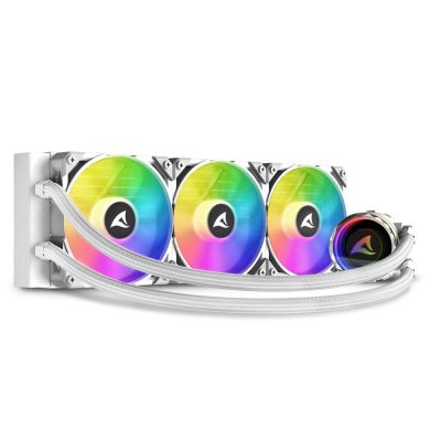 12. Sharkoon S90 All-in-One Liquid CPU Cooler, 12 cm, White, 1 pc.