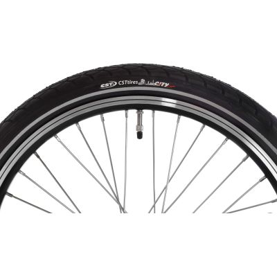 19. Snapp City-E Blue Folding Electric Bike