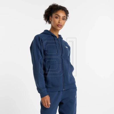 New Balance Sport Fleece Logo Full Zip Sweatshirt W WJ43525NNY