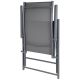 9. GARDEN CHAIR 57x68x106CM 2xTEXTLINE 7-POSITION SET 2 PCS