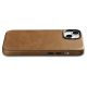 9. iCarer Oil Wax Premium Leather Case iPhone 14 Plus Magnetic Leather Case with MagSafe Brown (WMI14220703-TN)