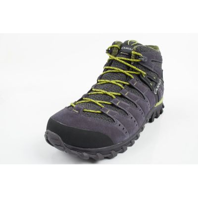 3. Aku Alterra Gore-tex Men's Lightweight Hiking Shoes Gray Green