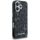 4. Karl Lagerfeld IML Leopard Pattern MagSafe Case for iPhone 16 - Black
