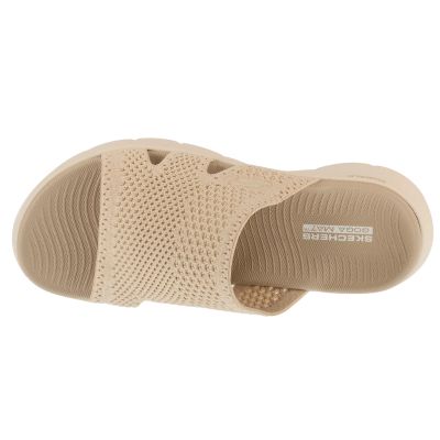 3. Skechers Go Walk Flex Sandal - Elation 141425-NAT Beige 36
