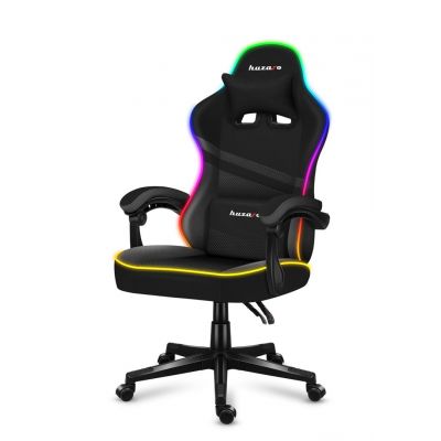 6. Huzaro Force 4.4 RGB Black Gaming Chair