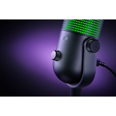 8. Razer Seiren V3 Chroma Black Tablet Microphone