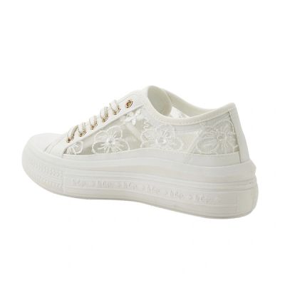 3. Lee Cooper women's sports shoes sneakers white platform lace