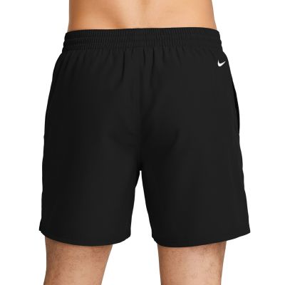3. Nike Logo Lap 5" Volley Swim Shorts, Black, NESSG574 001