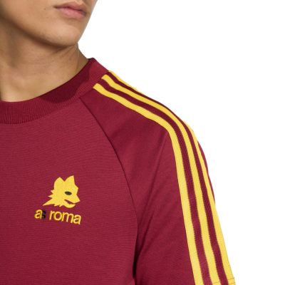 4. Men's adidas AS Roma Originals Tee burgundy JZ7185