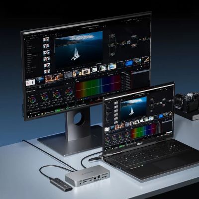 9. Orico USB4 Thunderbolt5 Cable 80Gbps 240W USB-C to USB-C 1.5m - Black