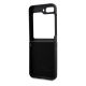 7. BMW Leather Hot Stamp case for Samsung Galaxy Z Flip 5 - black
