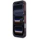 5. Mercedes AMG IML Transparent Bicolor Block MagSafe Case for iPhone 18 Pro Max / 17 Pro Max - Black and Burgundy