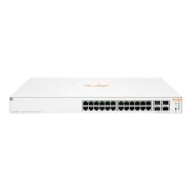 HPE Aruba Networking Aruba Instant On 1930 24G Class4 PoE 4SFP/SFP+ 370W Managed L2+ Gigabit Ethernet (10/100/1000) PoE Support 1U White