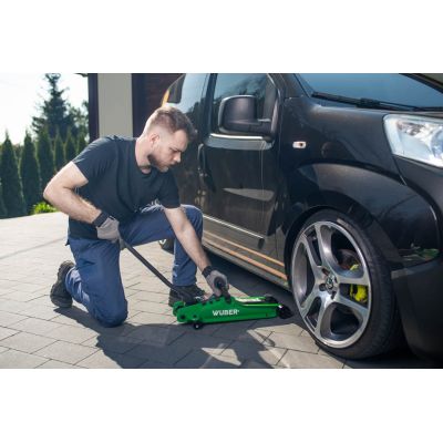 Low-Profile Car Jack 80–375 mm 2.5T W22002 WUBER