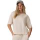 Women’s T-shirt 4F F3489 cream 4FWAW26TTSHF3489 12S