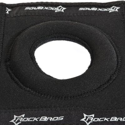 5. Rockbros LF1106L sports protector for patella and knee joint, size L - black