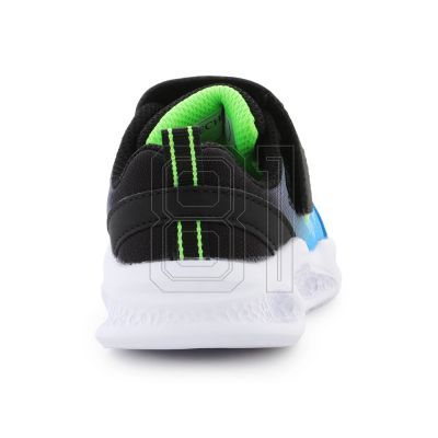 5. Skechers Meteor-Lights shoes - Krendox Jr 401495N-BKBL