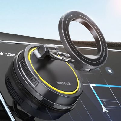 10. Baseus VC2 Flex Universal Magnetic Car Holder - Black
