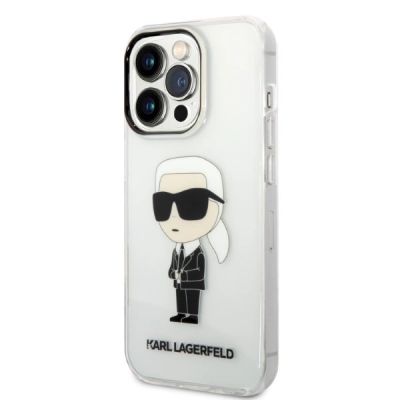2. Karl Lagerfeld Ikonik Karl case for iPhone 14 Pro - transparent