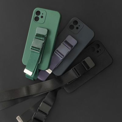13. Rope case Gel Lanyard Cover Handbag Lanyard Xiaomi Redmi Note 10 / Redmi Note 10S Yellow