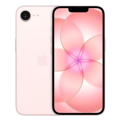 6. Apple iPhone 17e 15.5 cm (6.1") Dual SIM iOS 26 5G USB Type-C 256 GB Light pink