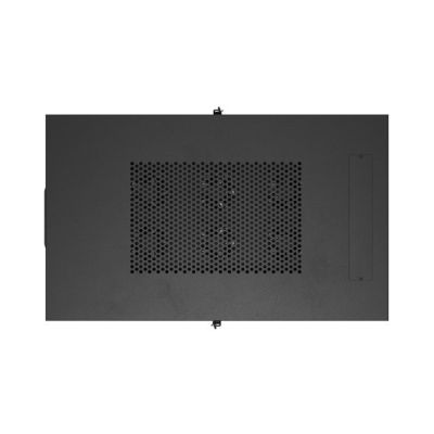 9. 19" 32U 600x1000 black floor-standing rack cabinet with perforated doors LCD Lanberg (Flat Pack)