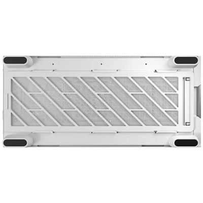 17. Antec Flux Pro Full-Tower E-ATX PC Case, Tempered Glass – White