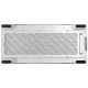 17. Antec Flux Pro Full-Tower E-ATX PC Case, Tempered Glass – White
