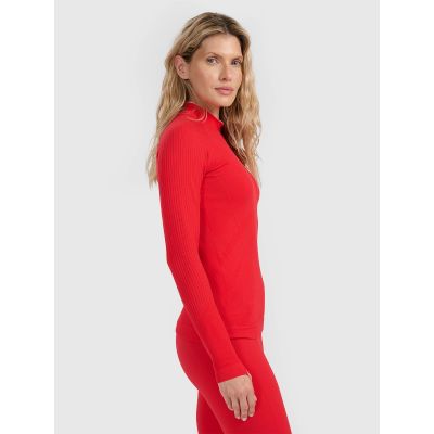 4. Women's seamless thermal underwear (top) 4F 4FWAW25USEAF205-62S