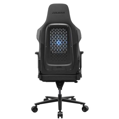 7. COUGAR CGR-ARP-BLB Universal Gaming Chair Upholstered Seat Black, Orange