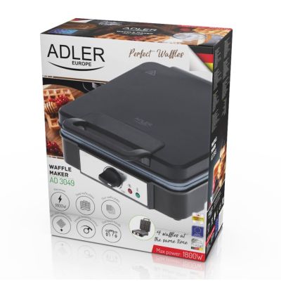 6. ADLER AD 3049 waffle maker