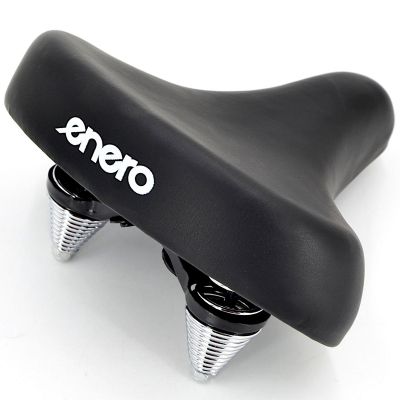 ENERO BLACK WIDE CITY BICYCLE SADDLE