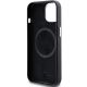 7. BMW Signature Wrapped Metal MagSafe Case for iPhone 15/14/13 - Black