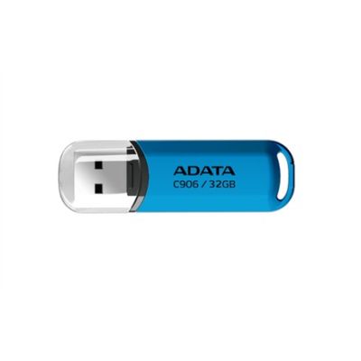 3. ADATA AC906-32G-RWB USB Flash Drive 32GB USB Type-A 2.0 Blue, Transparent