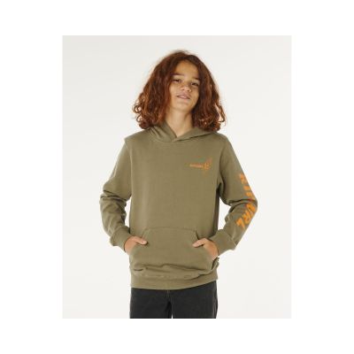 RIP CURL Eternal Shred Art Hood-Boy Green
