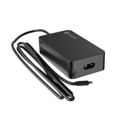5. NATEC POWER SUPPLY CHARGER GRAYLING GAN USB-C 65W FOR LAPTOPS, TABLETS, PHONES